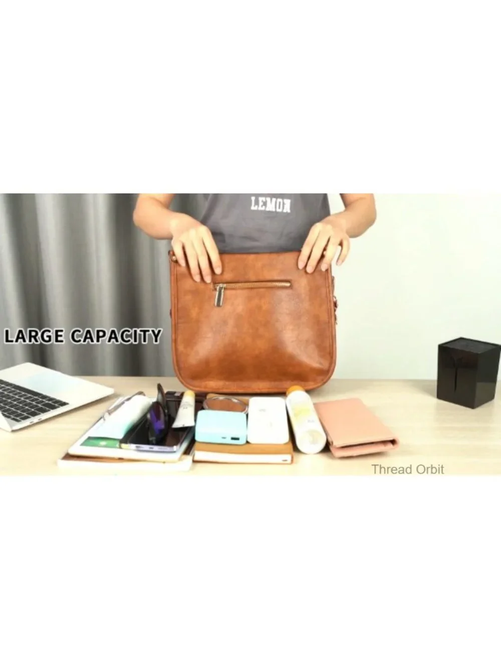 Trendy Hobo Crossbody Bag with 2 Adjustable Straps, Vegan Leather, Zipper